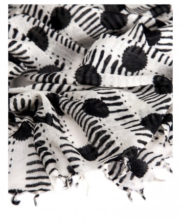 Палантин Женский W40-POINTS/NOIR